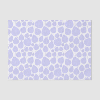 Leaf Pattern - Powder Blue Tissue Paper