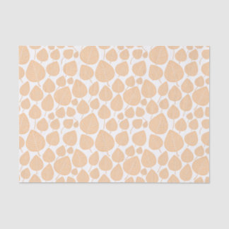 Leaf Pattern - Sand Tissue Paper