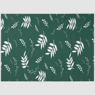 leaf pattern tissue paper