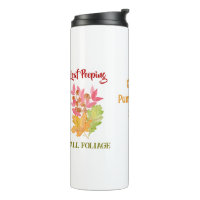 Leaf Peeping Fall FOLIAGE Watercolor PERSONALIZE