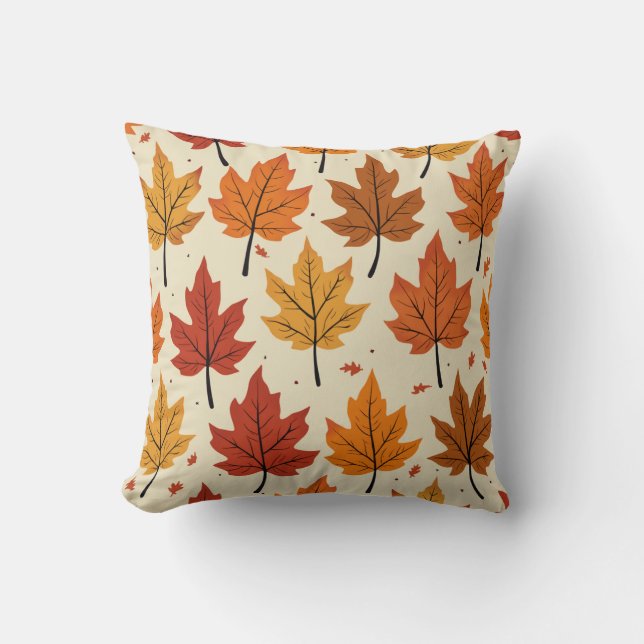 leaf pillow (Front)