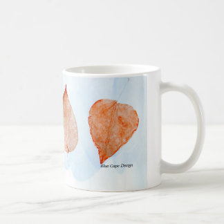 Leaf Print Coffee Mug