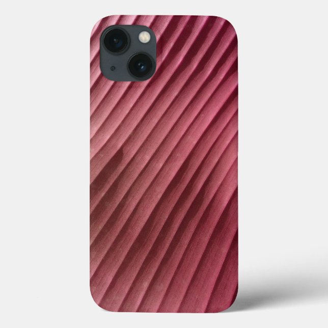 Leaf Red Diagonal Case-Mate iPhone Case (Back)