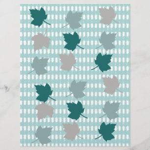 Leaf Scrapbook Paper
