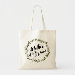 Leaf Script Tote Mother of the Groom