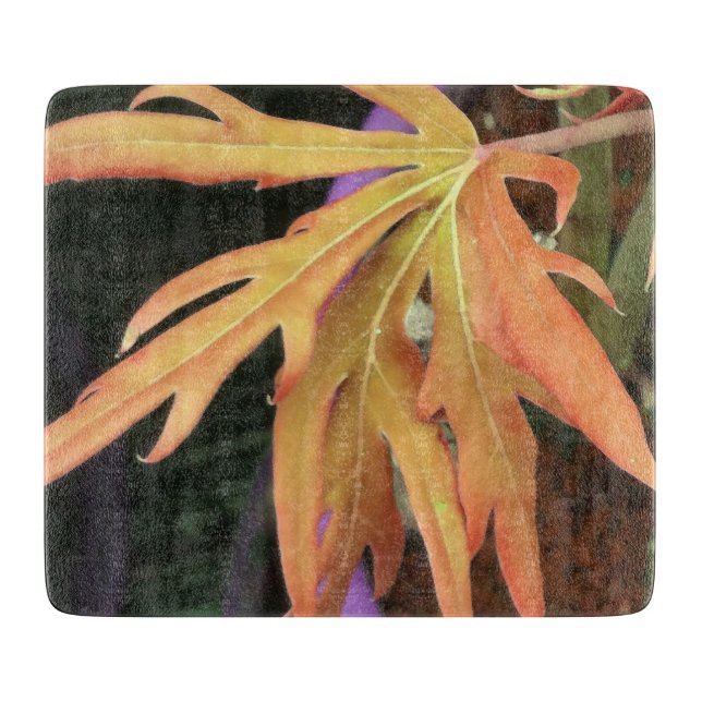 Leaf Study 2 Cutting Board (Front)