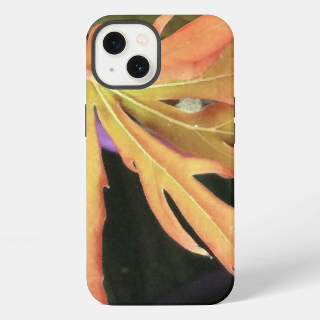 Leaf Study 2 iPhone Case (Back)