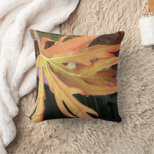 Leaf Study 2 Throw Pillow