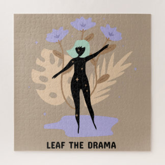 Leaf the Drama Jigsaw Puzzle