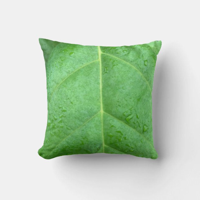 Leaf Throw Pillow (Front)