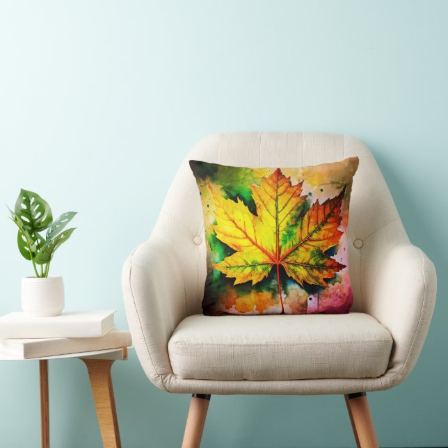 Leaf Throw Pillow (Chair)