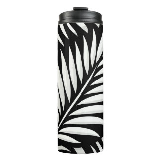 Leaf Zebra Stripes style Thermal Tumbler