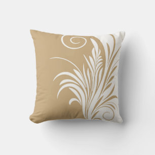 Leafy 9 Reversible Throw Pillow