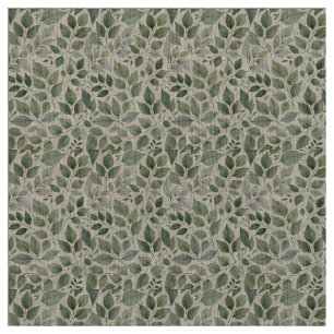 Leafy Breeze Linen Fabric