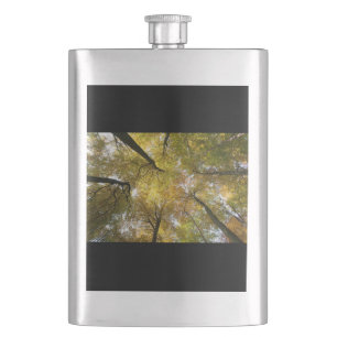 Leafy Canopy Hip Flask