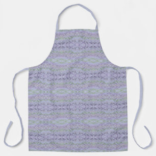 Leafy Creeping Vine Drawing Pattern With Pastels Apron