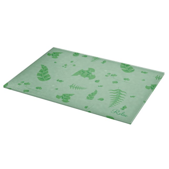 Leafy Cutting Board (Corner)