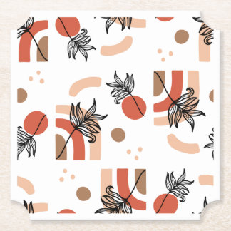 Leafy Dreams Paper Coaster