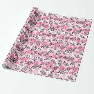 Leafy Elegance: Wrapping Paper by ZazzleWrapMagic 