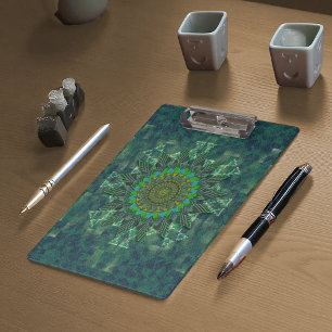 Leafy floral square stick puzzle parameterization clipboard