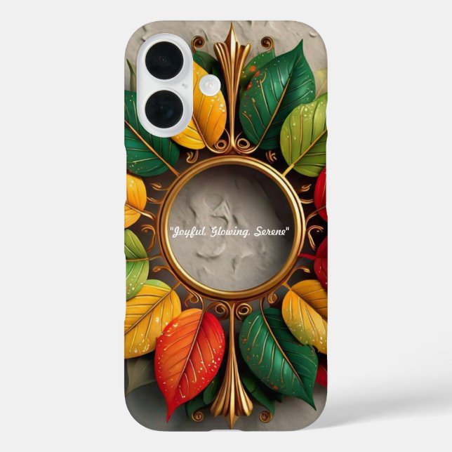 "Leafy Golden Twinkle" Case-Mate iPhone Case (Back)