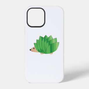 Leafy Green Hedgehog iPhone 12 Case