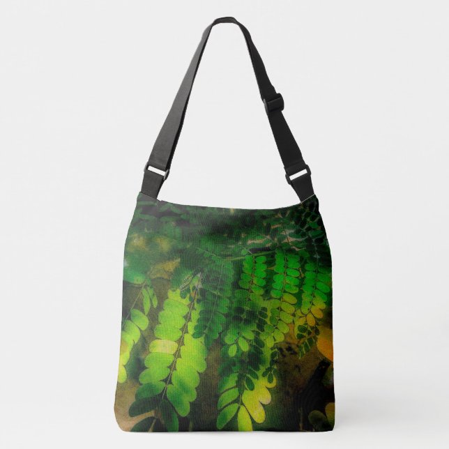 Leafy Greens Crossbody Bag (Front)