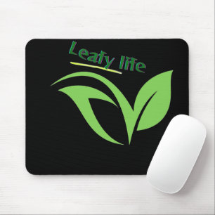 Leafy life mouse pad