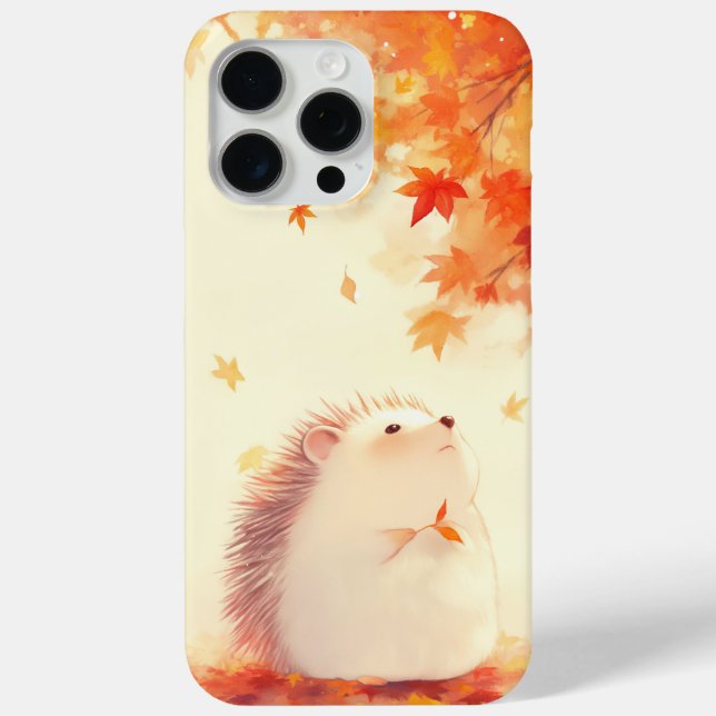 Leafy Little Hedgehog Case-Mate iPhone Case (Back)