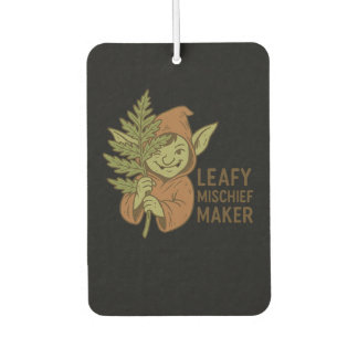 Leafy Mischief Maker - Cute Goblin Forest Creature Air Freshener
