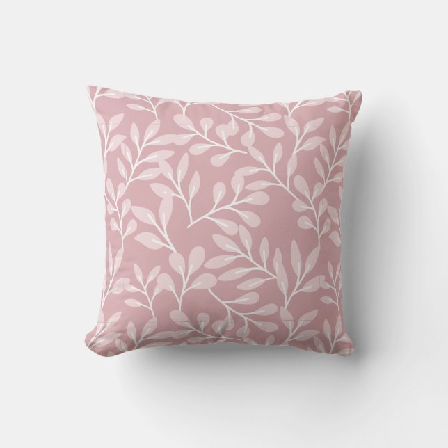Leafy Outdoor Decor Pillow (Front)