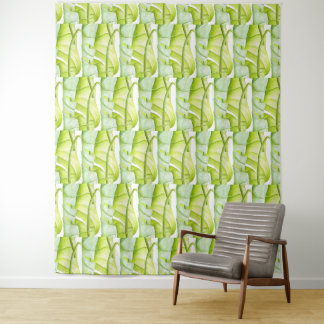 Leafy Sculptures on Tapestry (A)