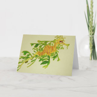 Leafy Sea Dragon Note Card