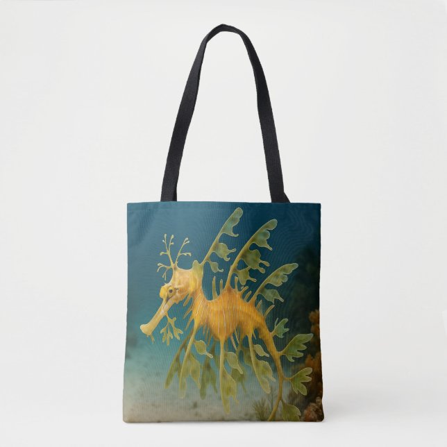 Leafy Sea Dragon Tote Bag (Front)