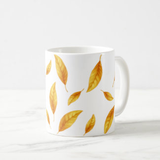 Leafy Serenity Ceramic Mug” Coffee Mug