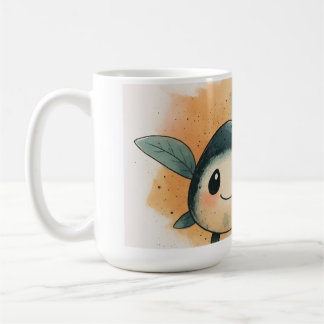 Leafy Smiles Coffee Mug