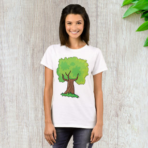Leafy Tree Green Leaves T-Shirt