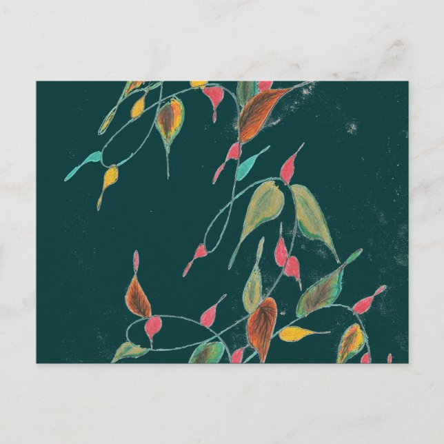 Leafy Vine Postcard (Front)
