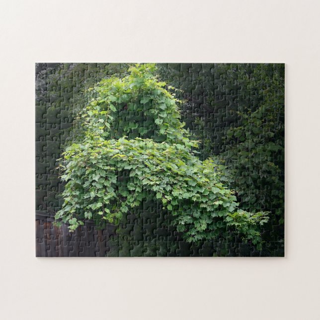Leafy Vine Throne Nature Jigsaw Puzzle (Horizontal)
