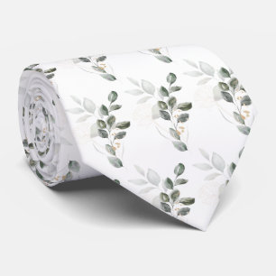 Leafy wedding Neck Tie