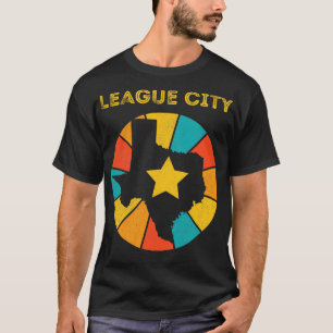 League City Texas Vintage Distressed Souvenir 1 T-Shirt