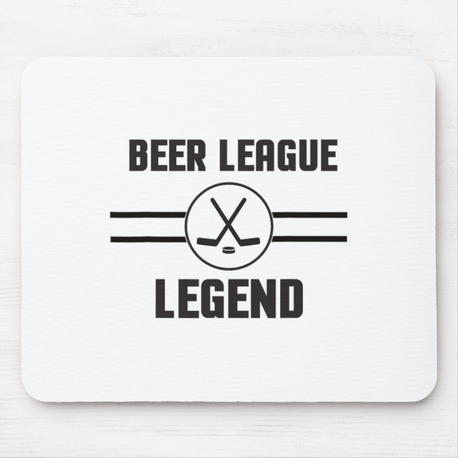 League Legend Hockey  Mouse Pad (Front)