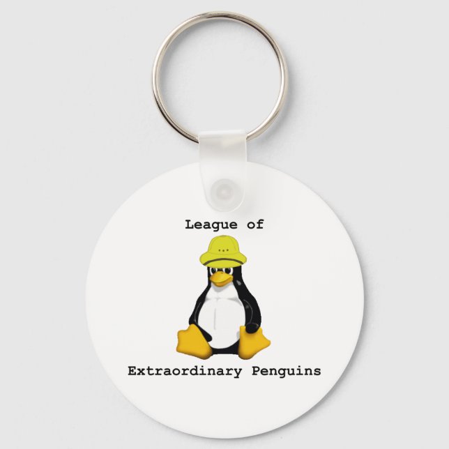 League of Extraordinary Penguins 2 Keychain (Front)