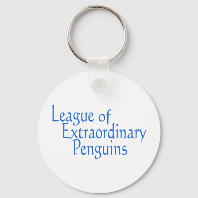 League of Extraordinary Penguins 3 Keychain (Front)