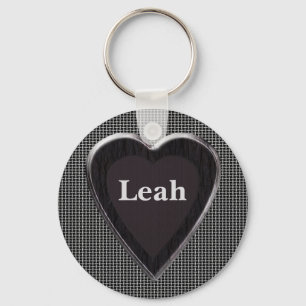 Leah Stole My Heart Keychain