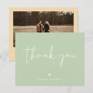 LEAH Vibrant Pastel Joli Carte de remerciements Ph
