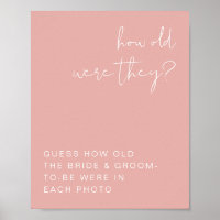 LEAH Vibrant Pastel Pink How Old Were They Sign