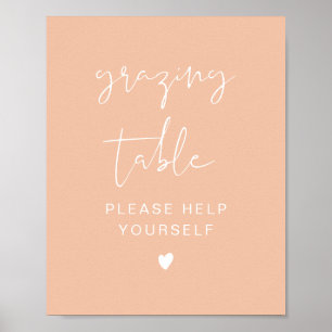 LEAH Vibrant Pastel Spring Grazing Table Sign