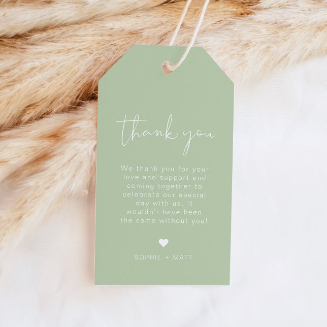 LEAH Vibrant Pastel Spring Wedding Favour Tag (Creator Uploaded)