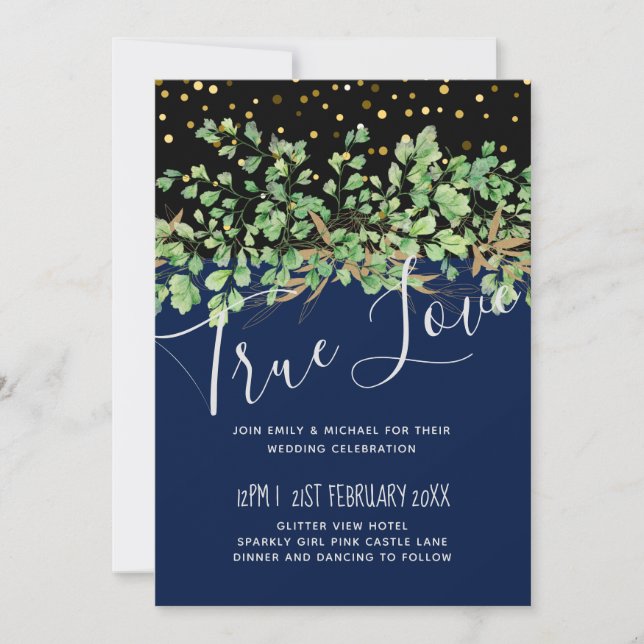 LeahG Budget GREENERY Leaves Wedding (Front)